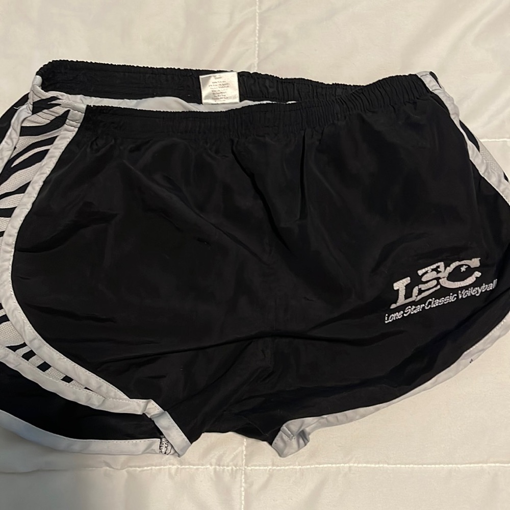 Zebra running shorts